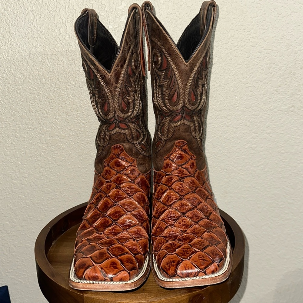 Rock ‘em Pirarucu design boots